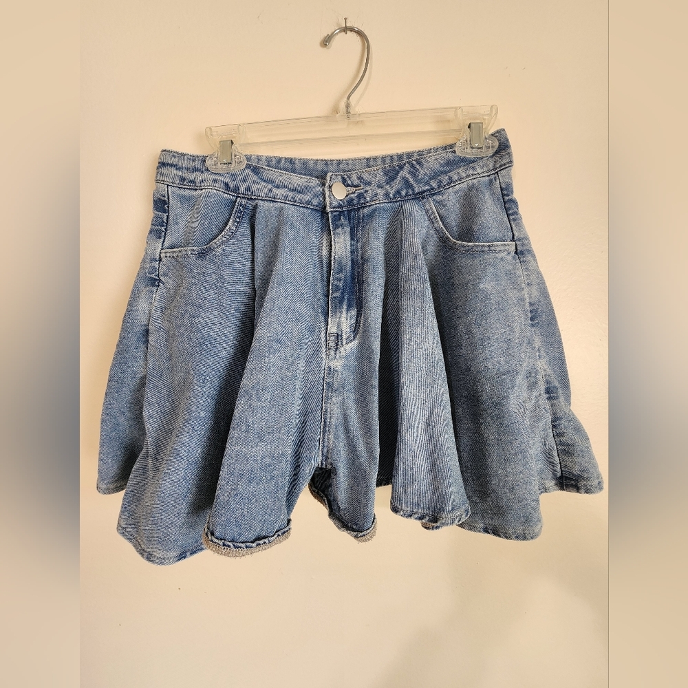 Denim Blue Women's Jean Skirt